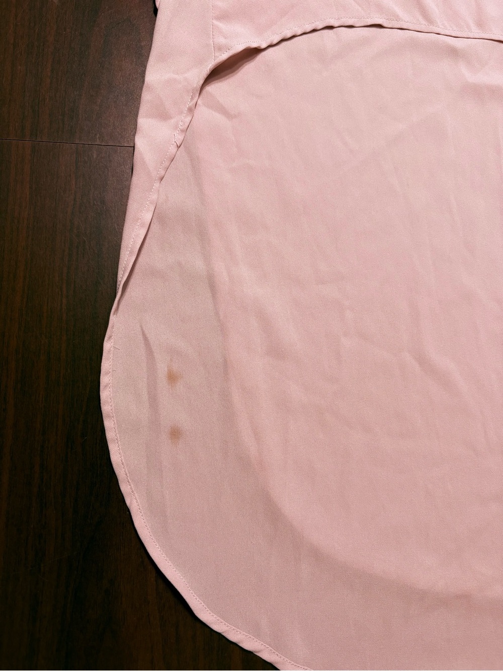 Oh Dusty Rose High-Low Ruffle Sleeve Tunic - Picture 12 of 14